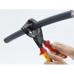 Knipex 95 36 315 A Nożyce do kabli zbrojonych drutem stalowym (SWA)
