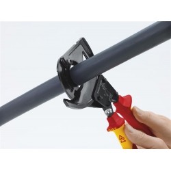 Knipex 95 36 315 A Nożyce do kabli zbrojonych drutem stalowym (SWA)