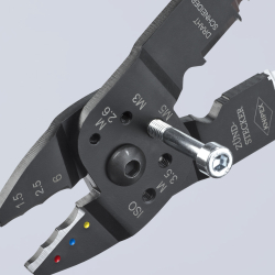 Knipex 97 21 215 Szczypce do zagniatania