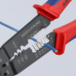 Knipex 97 22 240 Szczypce do zagniatania