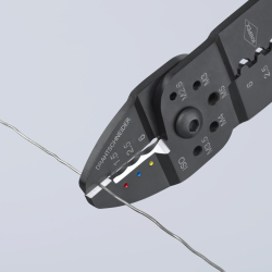 Knipex 97 32 240 Szczypce do zagniatania