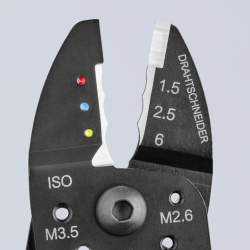 Knipex 97 32 240 Szczypce do zagniatania