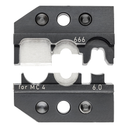 Knipex 97 49 66 6 Matryca zagniatająca do złączy fotowoltaicznych MC 4 (Multi-Contact)