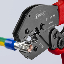 Knipex 97 52 19 Szczypce do zagniatania