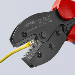 Knipex 97 52 38 PreciForce Szczypce do zagniatania 0,25 - 6,0 mm²