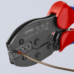 Knipex 97 52 38 PreciForce Szczypce do zagniatania 0,25 - 6,0 mm²