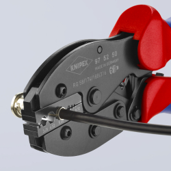 Knipex 97 52 50 PreciForce Szczypce do zagniatania KOAX/BNC/TNC RG