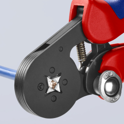 Knipex 97 53 04 Samonastawne szczypce do zagniatania tulejek