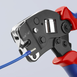 Knipex 97 53 08 Samonastawne szczypce do zagniatania tulejek