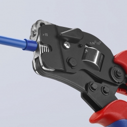 Knipex 97 53 09 Samonastawne szczypce do zagniatania tulejek