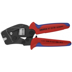 Knipex 97 53 09 Samonastawne szczypce do zagniatania tulejek