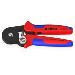 Knipex 97 53 14 Samonastawne szczypce do zagniatania tulejek