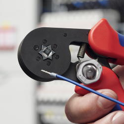 Knipex 97 53 14 Samonastawne szczypce do zagniatania tulejek