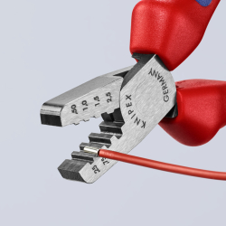 Knipex 97 62 145 A Szczypce do zagniatania tulejek kablowych