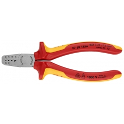 Knipex 97 68 145 A Szczypce do zagniatania tulejek kablowych VDE
