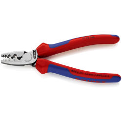 Knipex 97 72 180 Szczypce do zagniatania tulejek kablowych