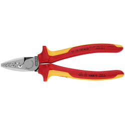 Knipex 97 78 180 Szczypce do zagniatania tulejek kablowych VDE