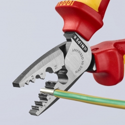 Knipex 97 78 180 T Szczypce do zagniatania tulejek kablowych VDE