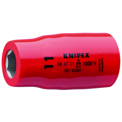 Knipex 98 47 12 Nasadka sześciokątna do śrub z łbem sześciokątnym 1/2” VDE