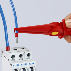 Knipex 98 62 02 Szczypce wydłużone izolowane z tworzywa VDE