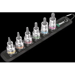 Wera Belt C 3 TORX® HF Zestaw bitów nasadowych Zyklop 1/2" z funkcją przytrzymywania