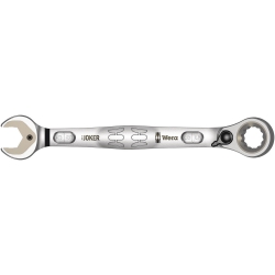 Wera 6001 Klucz płasko-oczkowy 5/8"x213 z grzechotką Joker Switch, z przełącznikiem zmiany kierunku pracy