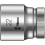 Wera 003613 Klucz nasadowy 8790 HMC Zyklop 1/2" 22.0x37.0