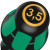 Wera 007677 Wkrętak 334 SK płaski 1.6x10.0x175