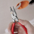 Knipex 08 21 145 Szczypce uniwersalne z ostro zakończonymi szczękami