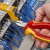 Knipex 08 26 145 Szczypce uniwersalne z ostro zakończonymi szczękami VDE
