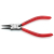 Knipex 44 11 J0 Szczypce do pierścieni wewnętrznych 8-13 mm