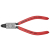 Knipex 44 21 J11 Szczypce do pierścieni wewnętrznych 12-25 mm