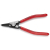 Knipex 46 11 G3 Szczypce do pierścieni osadczych sprężynujących