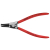 Knipex 46 21 A31 Szczypce do pierścieni osadczych sprężynujących
