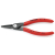 Knipex 48 11 J0 Precyzyjne szczypce do pierścieni osadczych sprężynujących