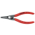 Knipex 48 11 J1 Precyzyjne szczypce do pierścieni osadczych sprężynujących