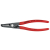 Knipex 48 21 J31 Precyzyjne szczypce do pierścieni osadczych sprężynujących