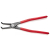 Knipex 48 21 J41 Precyzyjne szczypce do pierścieni osadczych sprężynujących