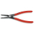 Knipex 48 31 J3 Precyzyjne szczypce do pierścieni osadczych sprężynujących