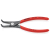 Knipex 49 21 A21 Precyzyjne szczypce do pierścieni osadczych sprężynujących