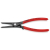 Knipex 49 31 A3 Precyzyjne szczypce do pierścieni osadczych sprężynujących