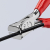 Knipex 64 11 115 Szczypce tnące czołowe dla elektroników