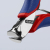 Knipex 64 32 120 Szczypce tnące czołowe dla elektroników