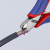 Knipex 64 42 115 Szczypce tnące czołowe dla elektroników