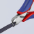 Knipex 64 42 115 Szczypce tnące czołowe dla elektroników