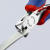 Knipex 64 52 115 Szczypce tnące czołowe dla elektroników