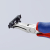 Knipex 64 72 120 Szczypce tnące czołowe dla elektroników