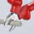 Knipex 70 07 180 Szczypce tnące boczne VDE