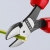 Knipex 74 02 160 Szczypce tnące boczne o zwiększonym przełożeniu