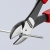 Knipex 74 02 250 T Szczypce tnące boczne o zwiększonym przełożeniu